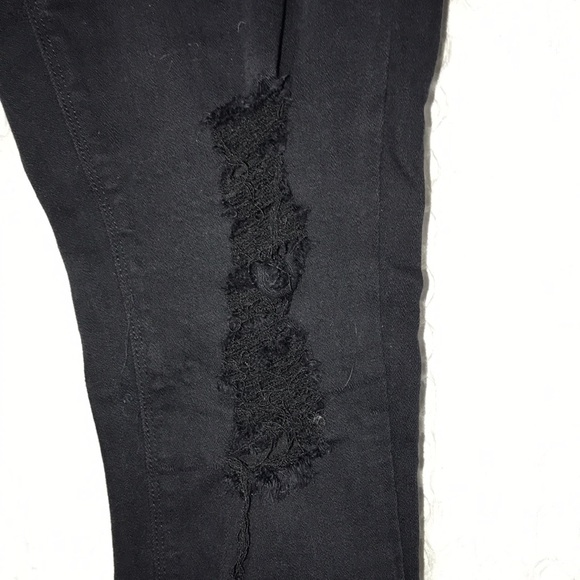 Women’s Mid Rise Distressed Express Jean Legging Size 10 - Picture 4 of 10
